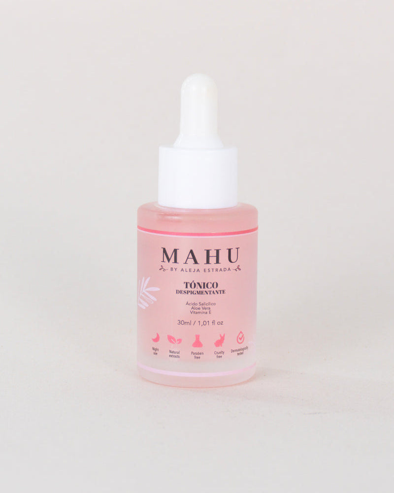 Tónico despigmentante mahu