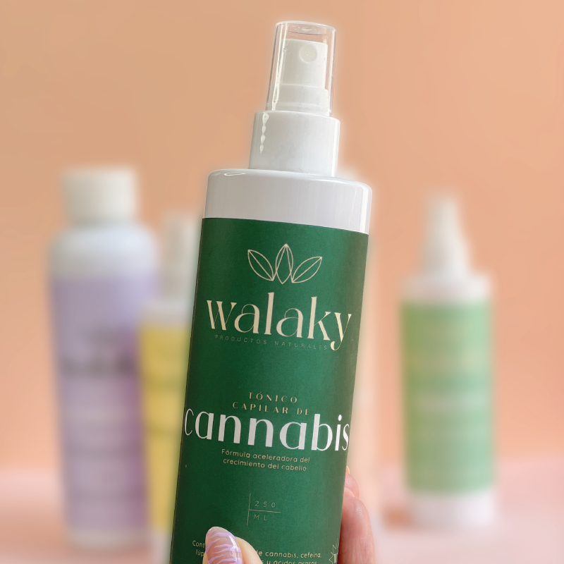 Tónico capilar cannabis walaky
