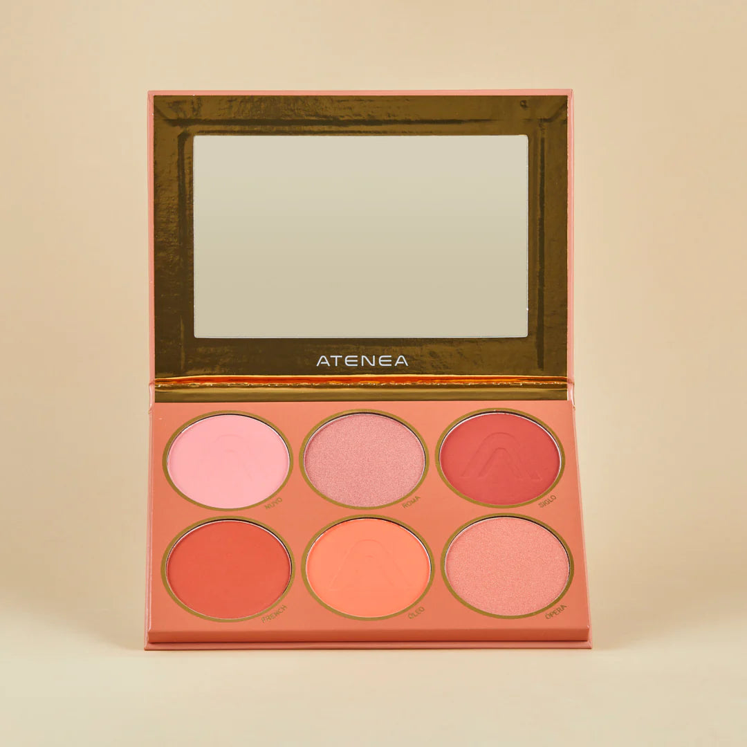 Paleta de rubores atemporal Atenea