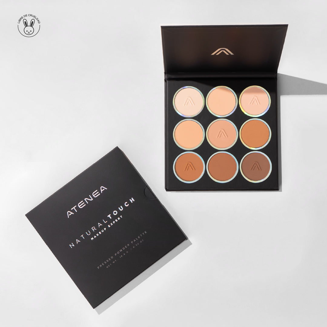 Paleta de polvos atenea