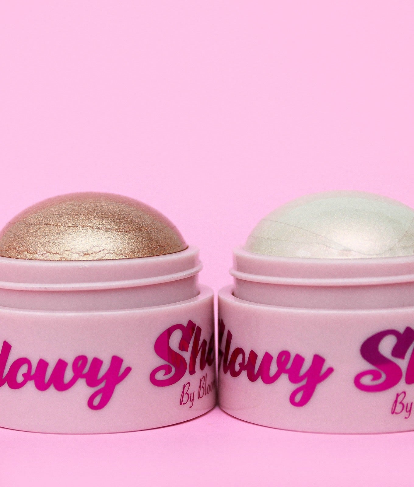 Iluminadores en crema glowy shell tornasol y champaña Bloomshell