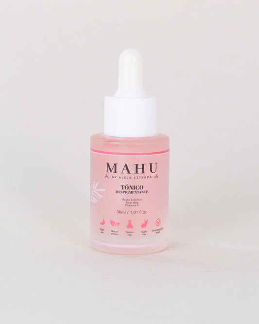 Tónico despigmentante mahu
