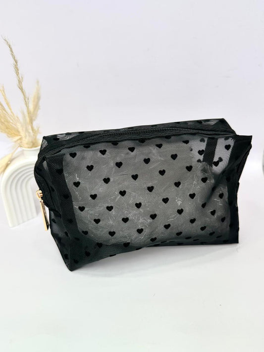 Cosmetiquera corazones bloomshell